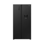 Hisense Fridge Side by Side 541 Liters Black Glass with Water Dispenser