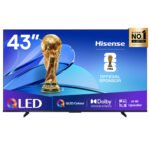 Hisense 43 Inch QLED Smart 4K UHD Frameless TV (Q6 Series)