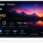 Hisense 55 Inch Smart 4K UHD Frameless TV (A6 Series)