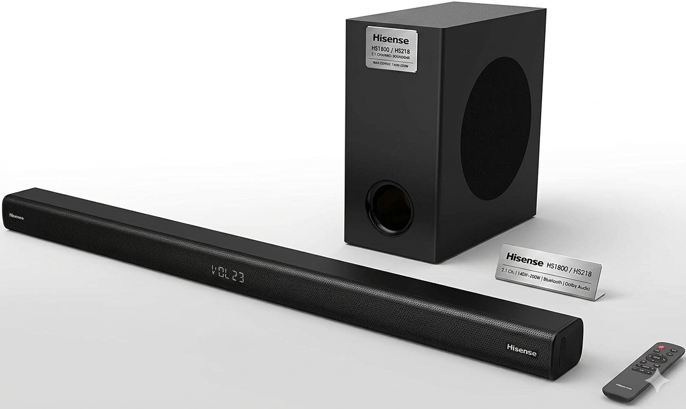 Gemini_Generated_Image_3yizsa3yizsa3yiz Hisense HS1800 / HS218 2.1 Channel Soundbar (140W–200W) - Image 1