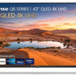 Hisense 43 Inch QLED Smart 4K UHD Frameless TV (Q6 Series)