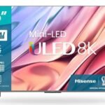 Hisense 75"smart 8k Vidaa ULED-MINI-LED  165Hz (U8 series)