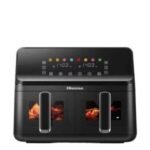 Hisense Air Fryer 8L Black Double Basket (H08AFBK2S1)