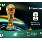 HIsense 75"ULED-MINILED (U8 series) AI Engine Pro-165HZ Processor