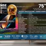 Hisense 75″ ULED PRO Mini-LED TV (U7QPRO)
