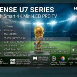 Hisense 65 Inch Smart 4K Mini-LED PRO TV (U7 Series)