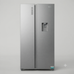 Hisense Fridge 541 Liters No Frost Silver Side-by-Side with Water Dispenser (REF558DR)