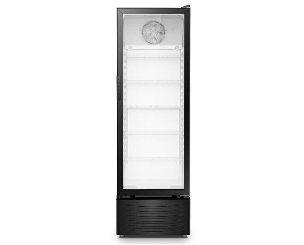 Hisense-192L-FC27FCD-Showcase-Fridge Hisense Vertical Showcase 192 Liters Glass Door with lock - Image 1