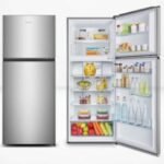 Hisense fridge 250 liters Non Frost Silver color Top Mount Freezer